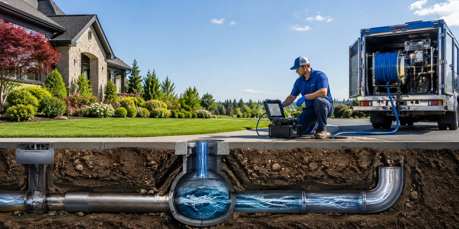 Drainage restoration information for Long Lake, MI